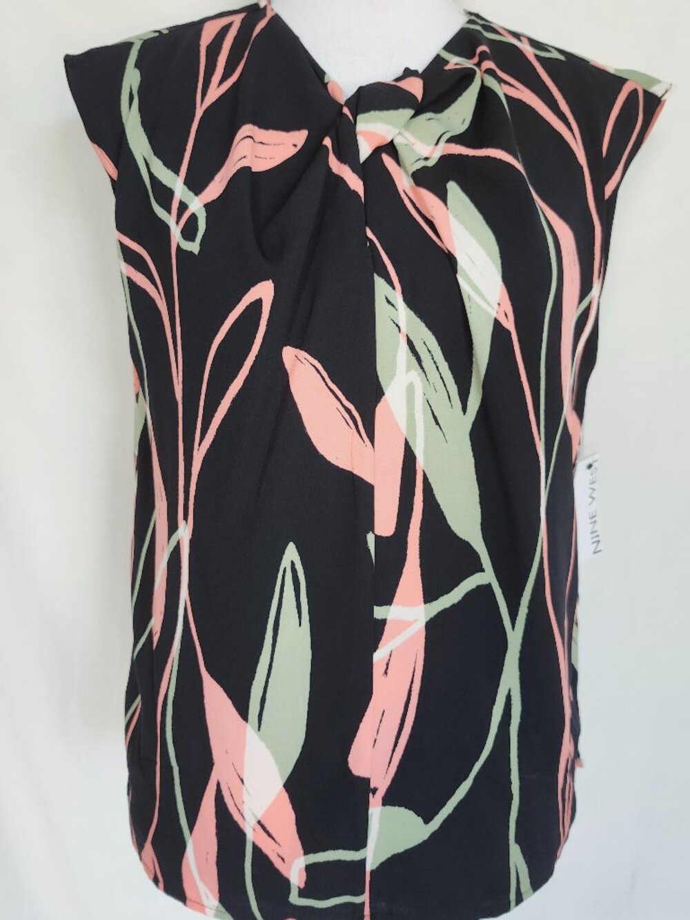 Nine West Top Blouse Size M